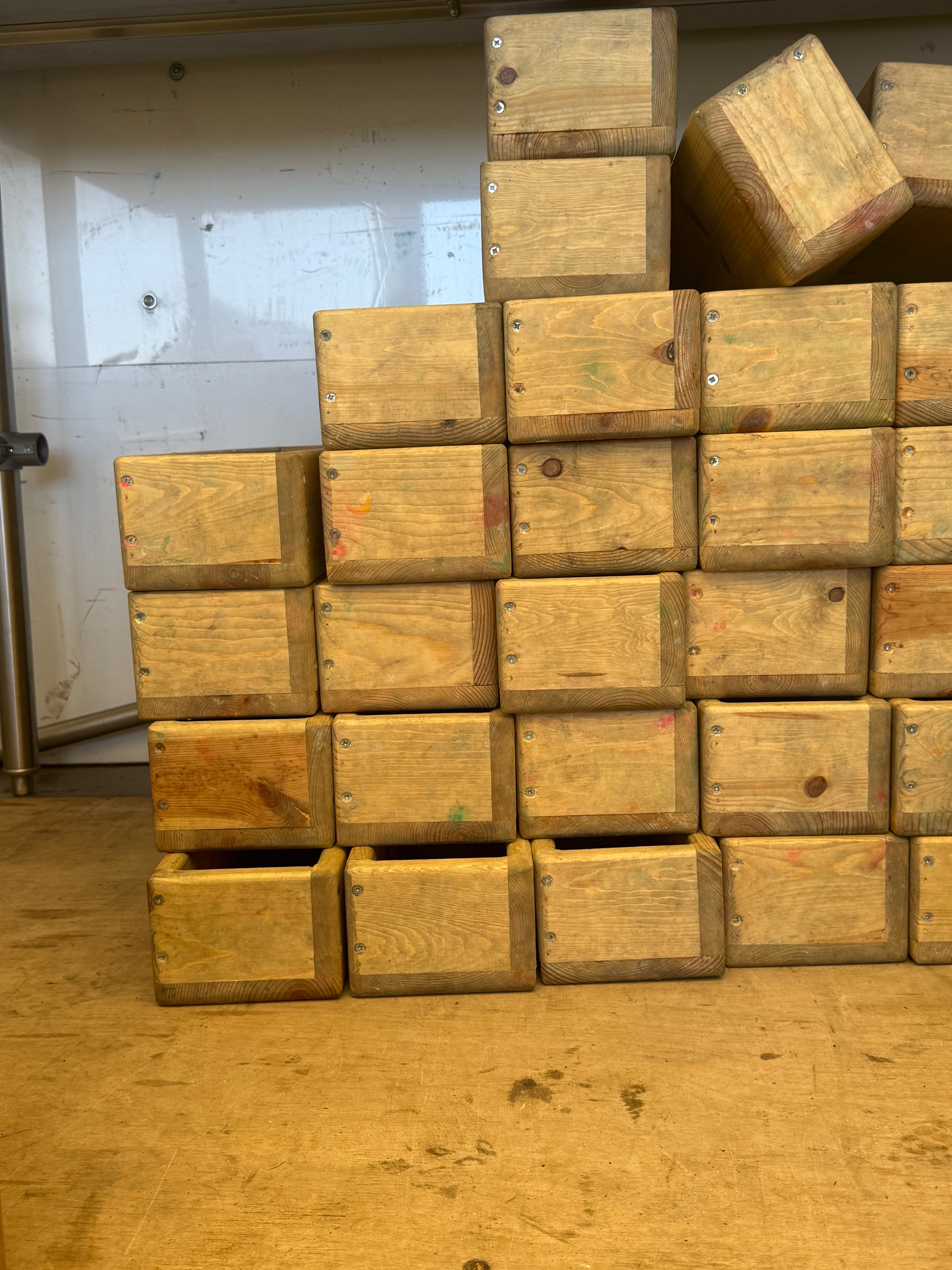 Used Wooden Soap molds