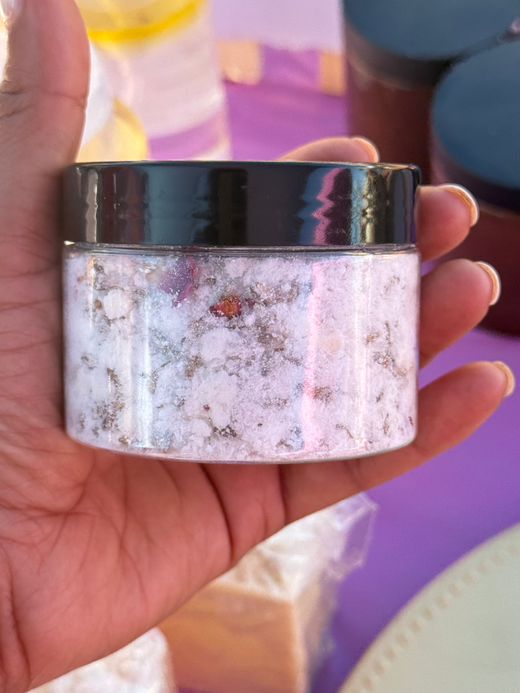 Lavender Rose Mineral Bath Tea